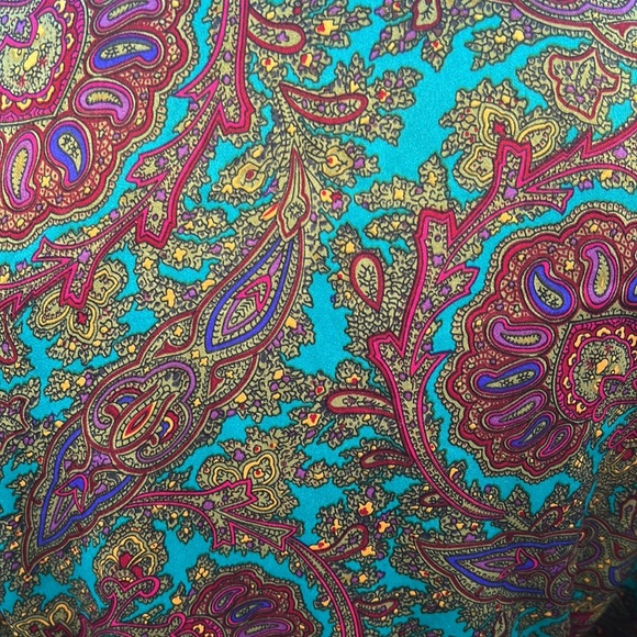 Vintage Victoria’s Secret Gold Label Silky Paisley Kimono Robe (size PS) - Picture 6 of 8